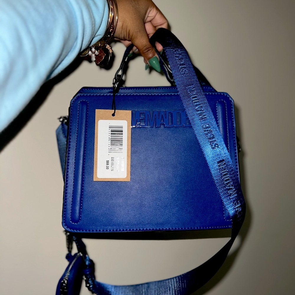 STEVE MADDEN EVELYN BAG BLUE
